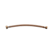 Fortifura Calvi Robinet d'arrêt d'angle avec tuyau flexible - tuyau de 30cm - 1/2\"x3/8\"" - cuivre brossé" SW1382533