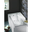 Allibert Flavis baignoire 150x70cm rectangulaire blanc brillant SW734465