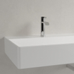 Villeroy & Boch Memento 2.0 lavabo - dessous rectifié 120x47cm - sans trop-plein 2 trous de robinet ceramic+ blanc SW358465
