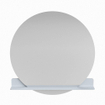 Mondiaz SPOT Miroir de salle de bain - rond 110cm - plan de couverture miroir - couleur Argile SW1235510