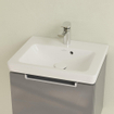 Villeroy & Boch Subway 2.0 lavabo pour meuble 50x40cm - 1 trou de robinet avec trop-plein ceramic+ blanc 1024206