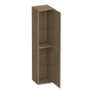 BRAUER Elevate armoire de salle de bains - 160x35x35cm - sans poignées rapportées - 2 portes - ouverture à gauche ou à droite - Sunlit SW1200037