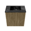 Mondiaz JOYA-DLUX Meuble de toilette 40cm - couleur Dusk - Vasque FAYE position Milieu Sans trou de robinet couleur Lava SW1423208