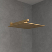 Villeroy & Boch Universal Showers hoofddouche - 35cm - vierkant - Brushed Gold (goud) SW974340