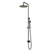 Hotbath Cobber M438 ensemble de douche de tête avec inverseur et flexible de douche 150cm avec douche de tête ronde 30cm douchette ronde fer vieilli SW440513