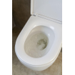 QeramiQ Dely Swirl Wandclosetset - 36.5x53.0cm - diepspoel - rimless - softclose zitting - glans wit SW1026266