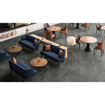 ÉCHANTILLON Italgraniti Shale Carrelage de sol et de mur 60x60cm 9.5mm rectifié R9 porcellanato Ash SW976407