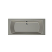 Xenz Robijn Baignoire duo - 180x80x48 - bonde centrale - acrylique - ciment SW378309