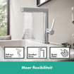 Hansgrohe finoris mitigeur de lavabo 1 levier chrome SW651074