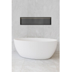 Hotbath &MORE Inbouwbox of inbouwnis - 30x120x10 - with LED IP44 - Geborsteld zwart PVD SW1246646