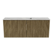Mondiaz JOYA-DLUX Meuble de toilette 100cm - couleur Dusk - Vasque FAYE position Milieu Sans trou de robinet couleur Glace SW1423200