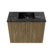Mondiaz JOYA-DLUX 50cm toiletmeubel - kleur Dusk - Wastafel FAYE positie Midden Zonder kraangat kleur Lava. SW1423224