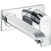 Hansgrohe Metris afbouwdeel voor inbouw wandkraan inclusief uitloop 22,5cm incl. afvoerplug 50001 chroom 0450915