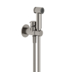 Hotbath Mate Handdoucheset doucheslang 100cm handdouchehouder mengkraan Geborsteld nikkel SW1245463