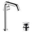 Hansgrohe Tecturis S Mitigeur lavabo - pour vasques - vidage push to open - bec 16.7 cm - chrome SW918721