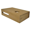 Wiesbaden Oak tablette 40 x 21 x 10 cm droite SW296023
