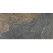 Terravito Hozino carreau mural et de sol - 59,5x120cm - 10mm - rectifié - noir SW890793