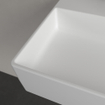 Villeroy & Boch memento 2.0 Lavabo face inférieure meulée 60x13.5x9cm 1 trou de robinet Ceramic+ Stone White SW358410