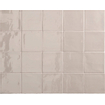 Terravito Viondo carreau mural - 13x13cm - 10mm - Carré - Blanc ivoire Brillant SW647475