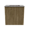 Mondiaz JOYA-DLUX 40cm meuble de toilette - couleur Dusk - Vasque FAYE position Milieu Sans trou de robinet couleur Sombra. SW1426110