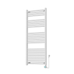 FugaFlow Eccelente Caloro Elektrische radiator - 140x60cm - 600watt - glans wit SW1449157
