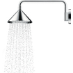 AXOR Front 240 hoofddouche 2jet met douchearm 40cm 150 graden zwenkbaar wandbevestiging chroom 0605598