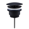 QeramiQ Fuente fonteinset - 30x30x10cm - 1 kraangat - hoek - keramiek - fonteinkraan zwart mat - glans wit SW1111511
