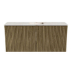 Mondiaz JOYA-DLUX 90cm toiletmeubel - kleur Dusk - Wastafel FAYE positie Midden 1 kraangat kleur Frappe. SW1423089