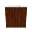 Mondiaz JOYA-DLUX 40cm toiletmeubel - kleur Ruby - Wastafel FAYE positie Links 1 kraangat kleur Meli. SW1425332