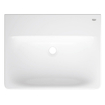 Grohe Euro Ceramic Wastafel - vrijhangend - 60x47cm - zonder kraangat - met overloop - exclusief wandbevestiging - alpine wit SW1234863