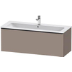 Duravit D-neo Meuble sous vasque 121x46.2x44cm 1 tiroir Basalte mat SW640724