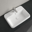 Villeroy & Boch Architectura Lavabo encastré - 600 x 450 x 170 mm - blanc Alpin brillant (blanc) - avec trop-plein - non poli SW762343