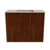 Mondiaz JOYA-DLUX 50cm toiletmeubel - kleur Ruby - Wastafel FAYE positie Midden Zonder kraangat kleur Arena. SW1425254