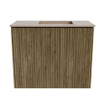 Mondiaz JOYA-DLUX 50cm meuble de toilette - couleur Dusk - Vasque FAYE position Droite 1 trou de robinet couleur Arena. SW1425731