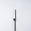 Fortifura Calvi Wandaansluitbocht - handdouchehouder - rozet rond - PVD - mat zwart OUTLETSTORE STORE43601