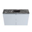 MONDIAZ TURE-DLUX Meuble WC 80 cm Clay. EDEN lavabo Lava position milieu. Avec 1 trou de robinet. SW1103734