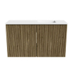 Mondiaz JOYA 70cm toiletmeubel - kleur Dusk - Wastafel FAYE positie Rechts 1 kraangat kleur Talc. SW1421562