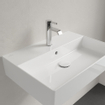 Villeroy & Boch Memento 2.0 lavabo - dessous rectifié 60x42cm - avec trop-plein 1 trou de robinetterie blanc 4A226G01 SW354334