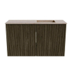 Mondiaz JOYA-DLUX Meuble WC 70 cm - couleur Shadow - Lavabo FAYE position Droite 1 trou de robinet couleur Saba. SW1425108