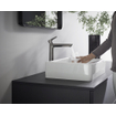 Hansgrohe Talis e 1-gr wastafelmkr 240 zo/afvoer brushed black chr SW528827