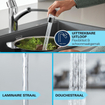 GROHE Start Keukenkraan - draaibare/uittrekbare uitloop - chroom OUTLETSTORE STORE43317