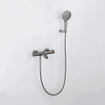 Fortifura Calvi Douchette à main ø12cm rond 3 jets Gunmetal PVD SW799451