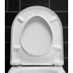 Duravit Starck 3 pack cuvette suspendue sans bride à chasse profonde abattant blanc SW70150