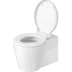 Duravit Starck 1 lunette de toilette avec fermeture amortie Blanc 0290305