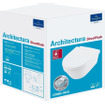Villeroy & Boch Architectura pack cuvette suspendue - DirectFlush frein de chute et déclipsage rapide blanc SW445845