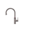 Quooker flex robinet d'eau bouillante - bec pivotant et extractible - Combi incl. réservoir Cube - Eau chaude / bouillante / pétillante / filtrée - Gunmetal SW968476