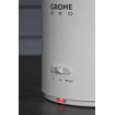 GROHE chaudière rouge - 21x49.1cm - Lsize - 7 litres - blanc mat SW157166