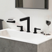 Hansgrohe Finoris robinet lavabo 160 bonde pop-up noir mat SW651013
