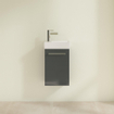 Villeroy & Boch Avento meuble sous-lavabo 1 porte 34x51.4x20.2cm gauche crystal grey SW448409