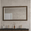 Saniclass Holz Base Miroir - 120x70cm - chêne foncé SW773974